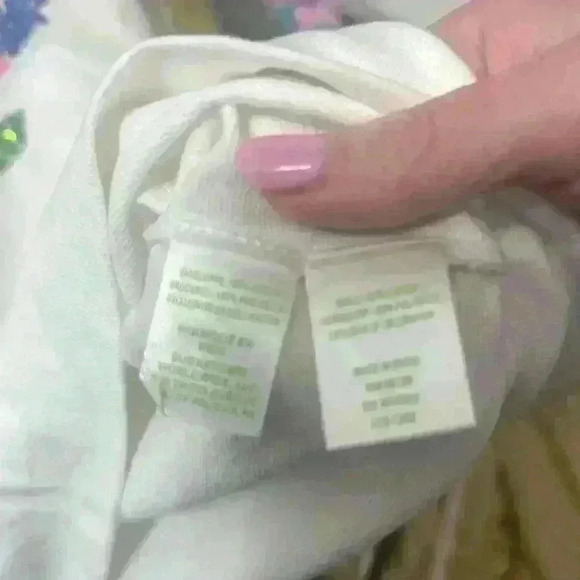 NWOT Lilly Pulitzer Large Sheridan Sweatshirt w Sequins and Embroidery Item# 2L - Picture 7 of 7